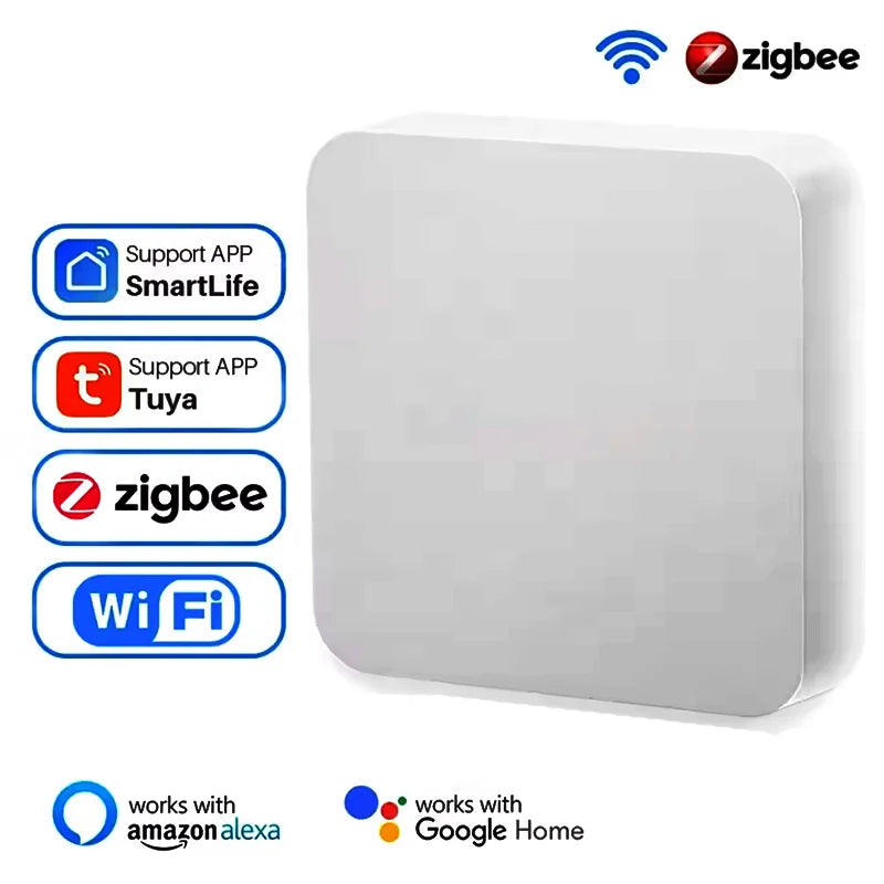 Tuya Zigbee 3.0 Gateway Hub Smart Home Wireless Bridge Smart Life APP Remote Control Automation Device