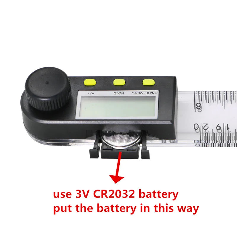 Electronic Digital Goniometer for Orthopaedics, Orthopedics, Chiropractic, Sports Medicine, Animal Science, Occupational Therapy