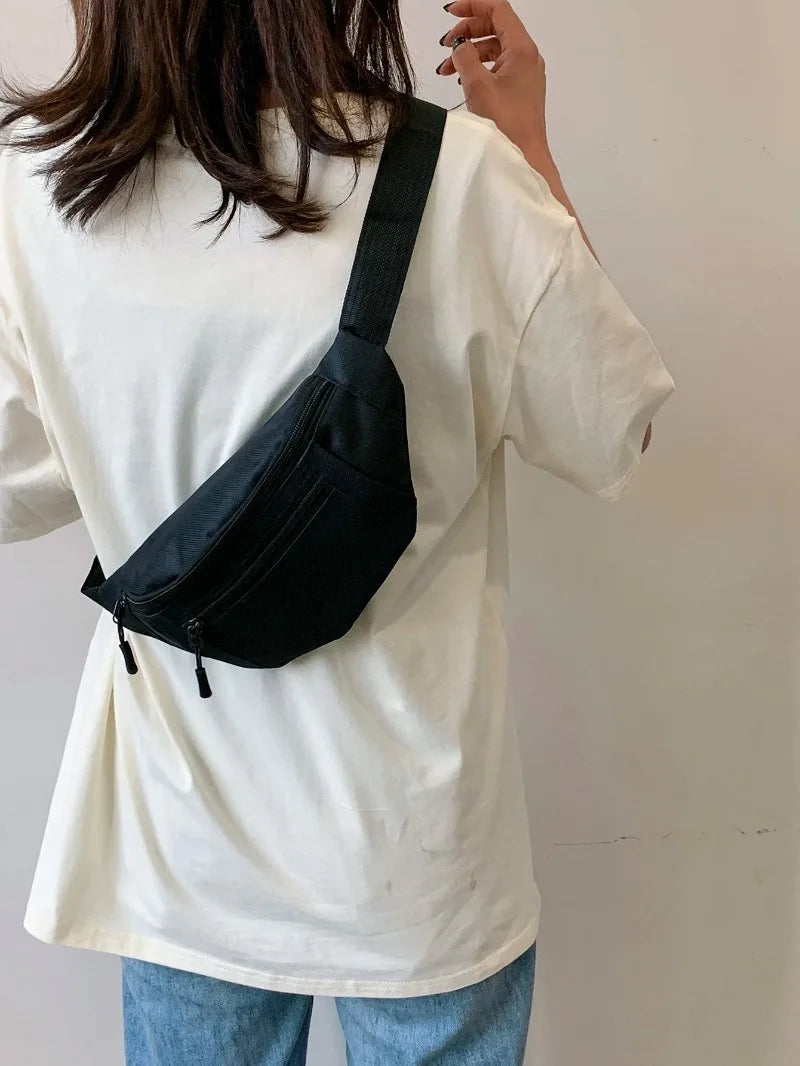 Fanny Pack Waist Bag Sports Festival Workout Traveling Running Large Crossbody Casual Hands-Free Wallets Waist Pack Phone Bag
