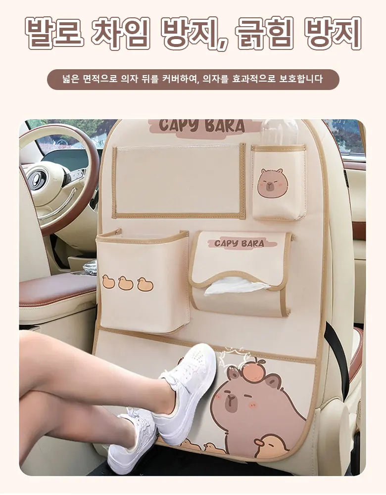 Car Seat Storage Organizer Seat Back Storage BagHanging Bags Car Stowing Tidying Pocket  Car Interior Accessories