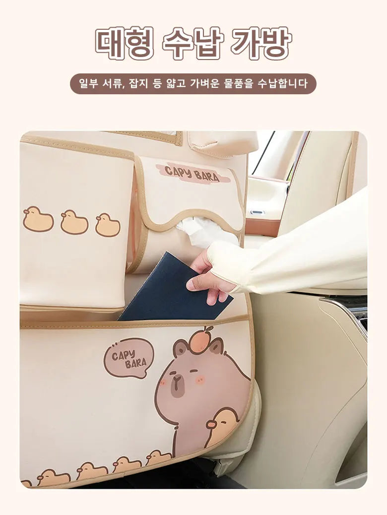 Car Seat Storage Organizer Seat Back Storage BagHanging Bags Car Stowing Tidying Pocket  Car Interior Accessories