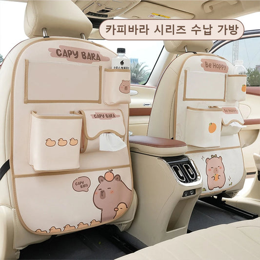 Car Seat Storage Organizer Seat Back Storage BagHanging Bags Car Stowing Tidying Pocket  Car Interior Accessories