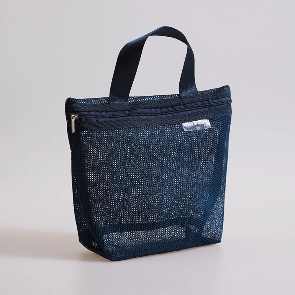 Portable Toiletry Storage Bags Mesh Travel Makeup Handheld Bags Makeup Underwear Storage Bag Travel Bag Toiletry Bag