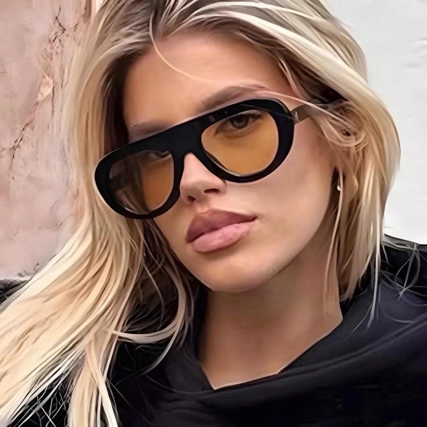 Trendy Sunglasses for Women Men Retro Round Sunglass Flat Top Designer Stylish Frame Sun Glasses Shades Vintage Unisex Eyewear