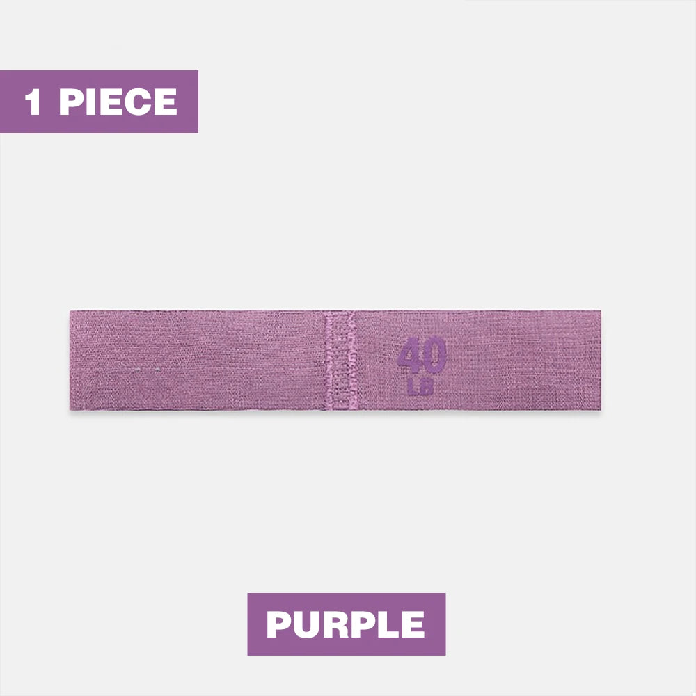 Yoga Resistance Bands Polyester Material Stretch Bands for Fitness Squats and Butt Exercises 4 Resistance Levels 20-90LB