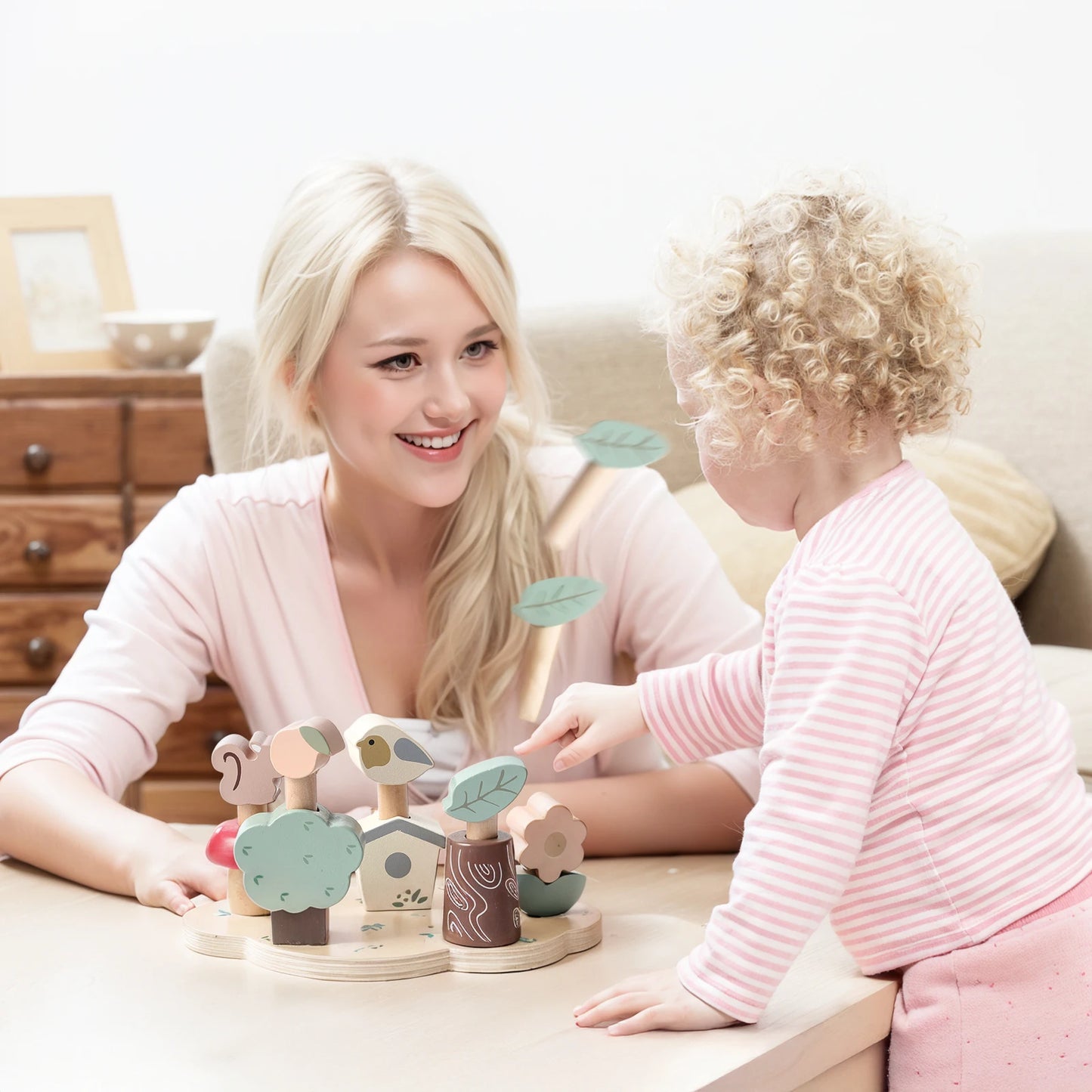 Baby Montessori Educational Toys Toddler Kids Creative Games Wooden Toys Set Plant Animal Funny Toys For 0-6 Year Old Children