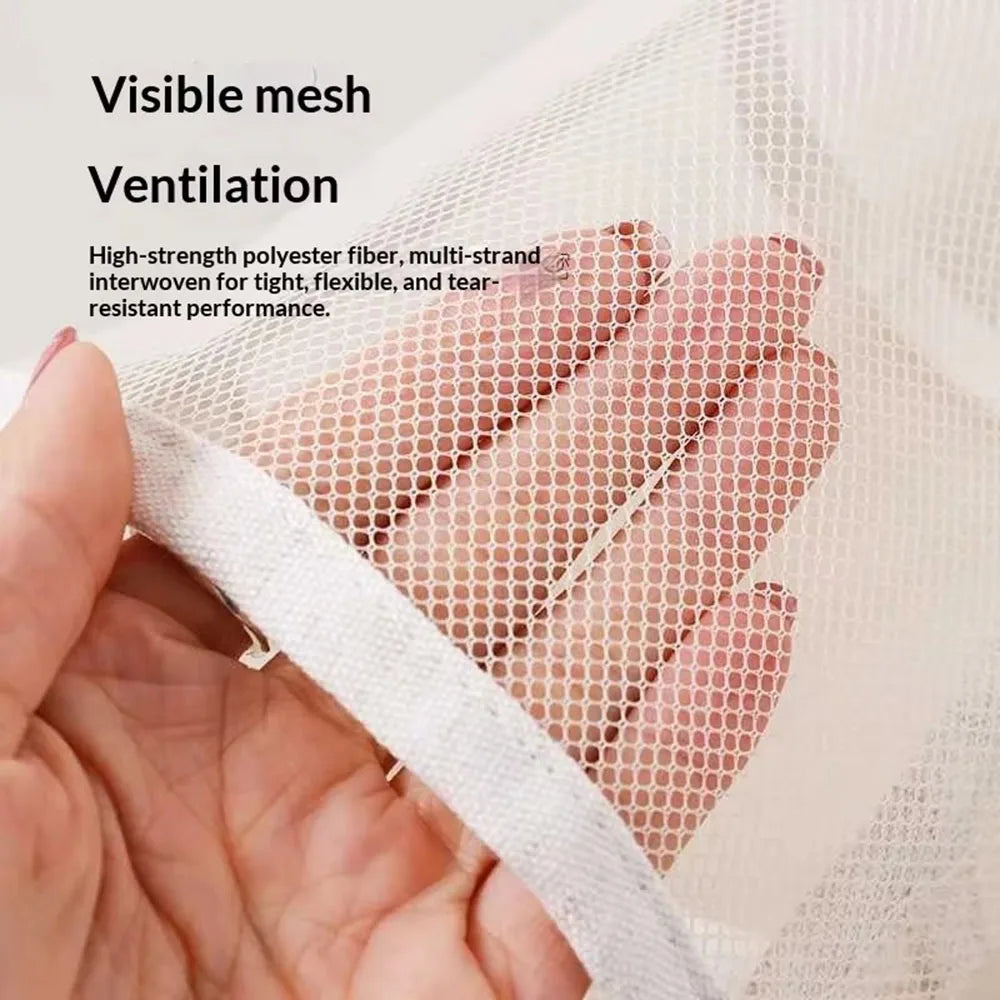 Portable Toiletry Storage Bags Mesh Travel Makeup Handheld Bags Makeup Underwear Storage Bag Travel Bag Toiletry Bag