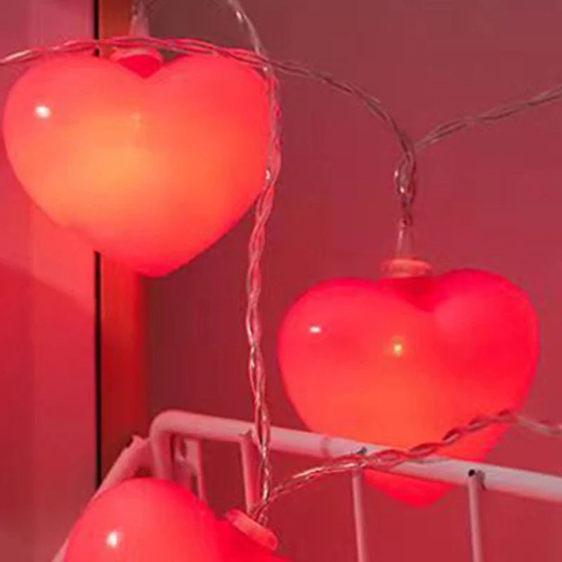 LED Light String Waterproof Outdoor Fairy Lamp Bedroom Garden Valentine's Day Birthday Wedding Party Decoration String Lights
