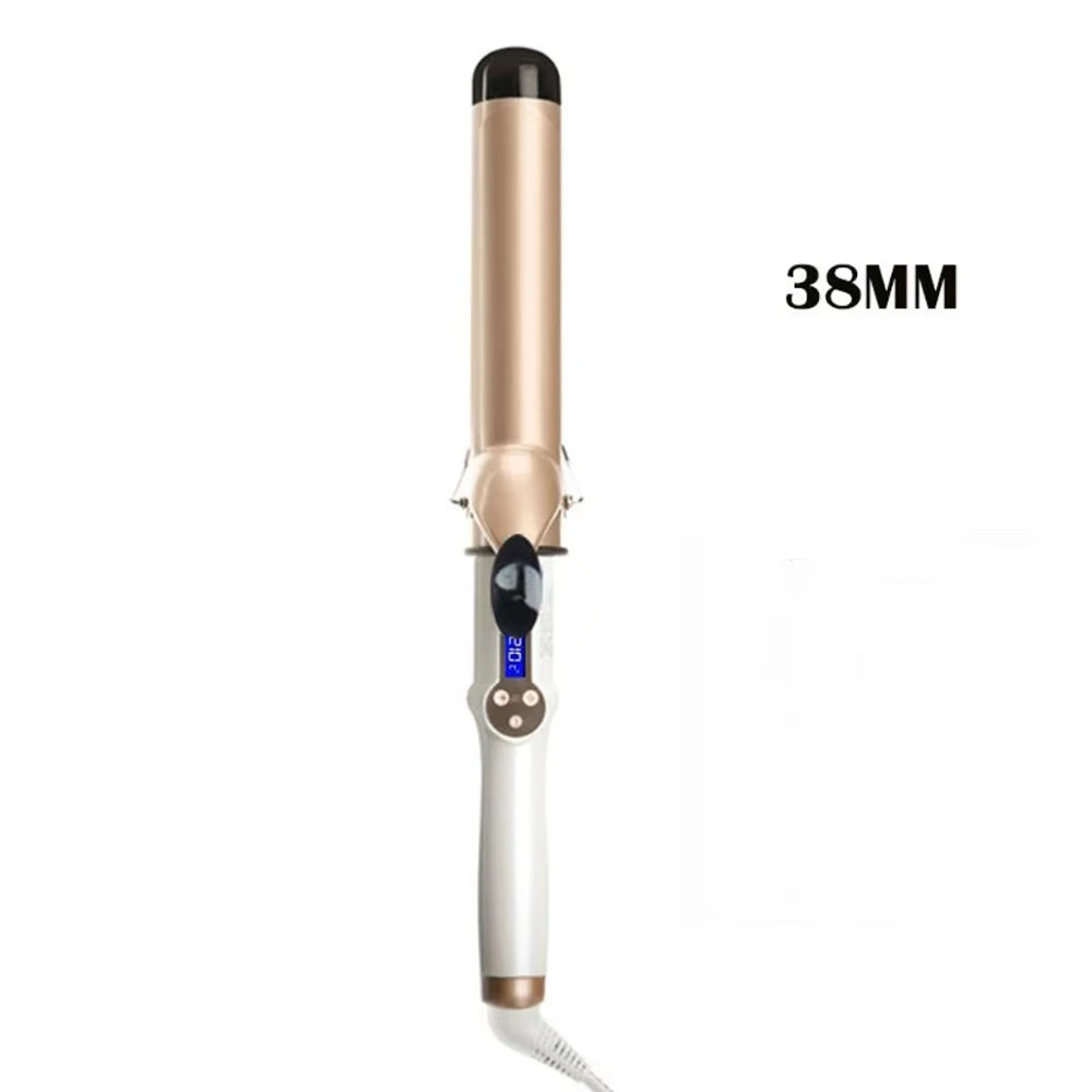 Hair Curling Iron 9mm 13mm 19mm 22mm 25mm 32mm 38mm Ceramic Hair Curler Electric Salon Styling Tool Crimping Iron