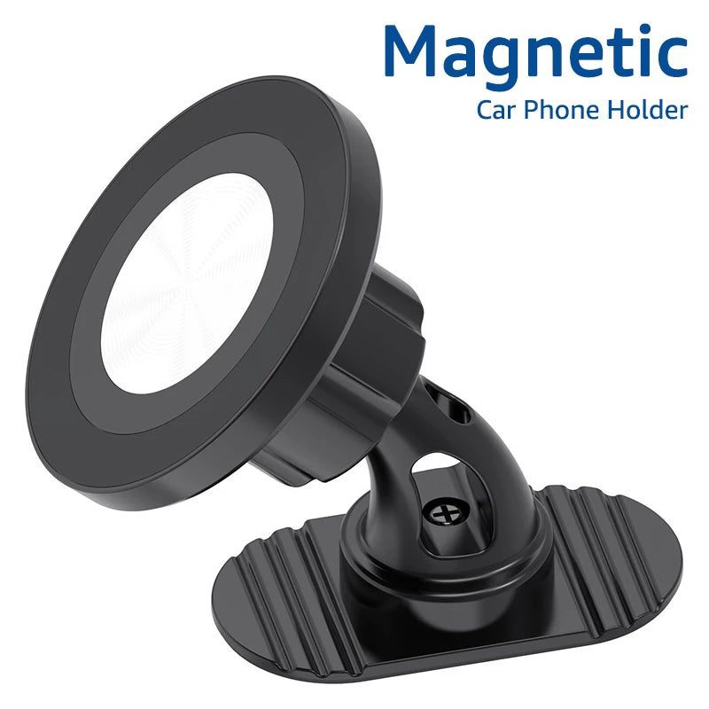 Magnetic Car Phone Holder for MagSafe Case Universal Car Dashboard Phone Mount 360° Rotation Magnet Mobile Phone GPS Brackets