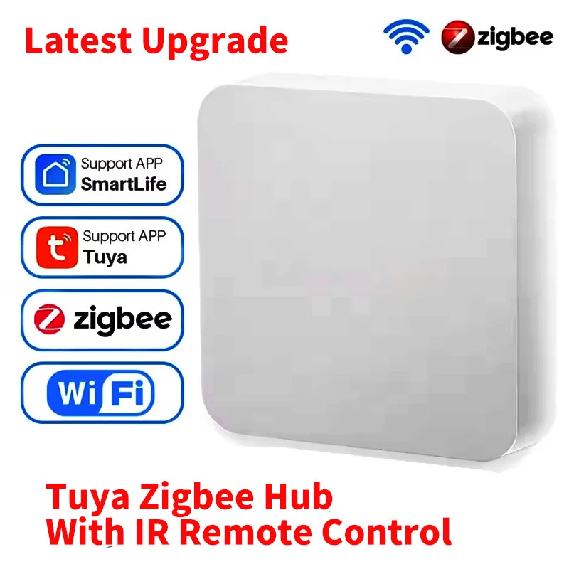 Tuya Zigbee 3.0 Gateway Hub Smart Home Wireless Bridge Smart Life APP Remote Control Automation Device