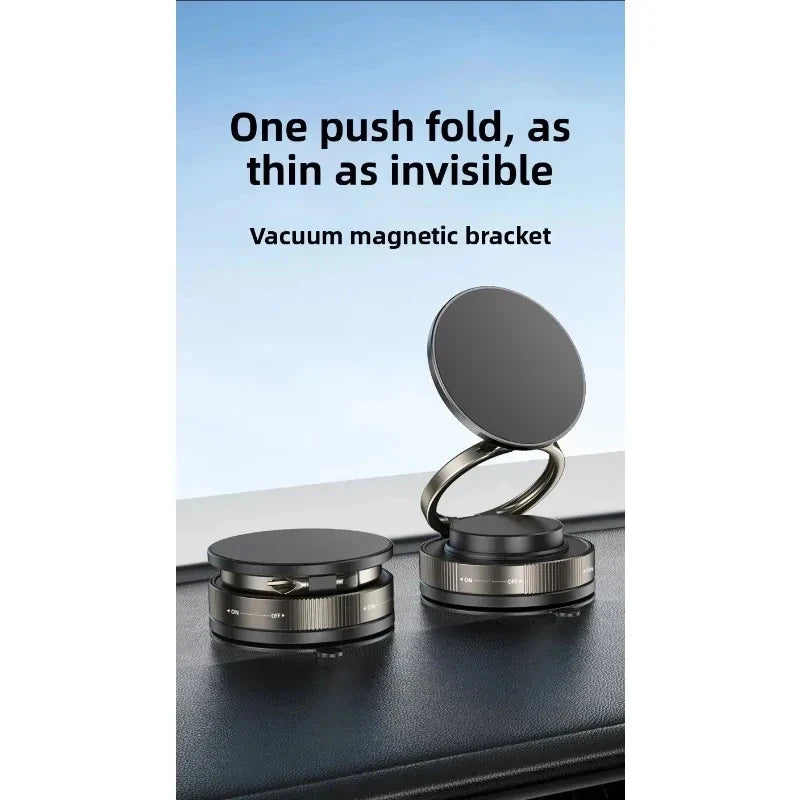 Magnetic Phone Holder for car, 360° Rotatable, Foldable & Adjustable Magnetic Car Mount, , Compatible with iPhone & Other Phones