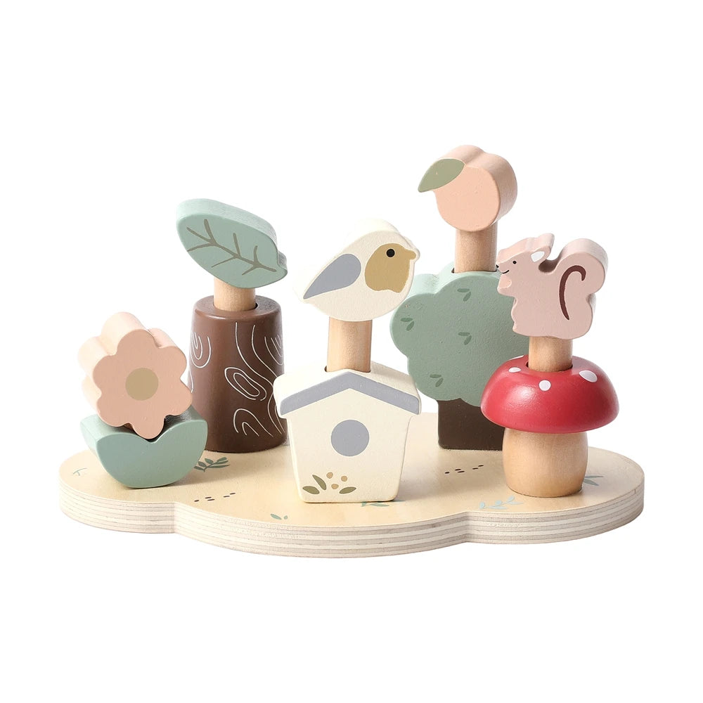 Baby Montessori Educational Toys Toddler Kids Creative Games Wooden Toys Set Plant Animal Funny Toys For 0-6 Year Old Children