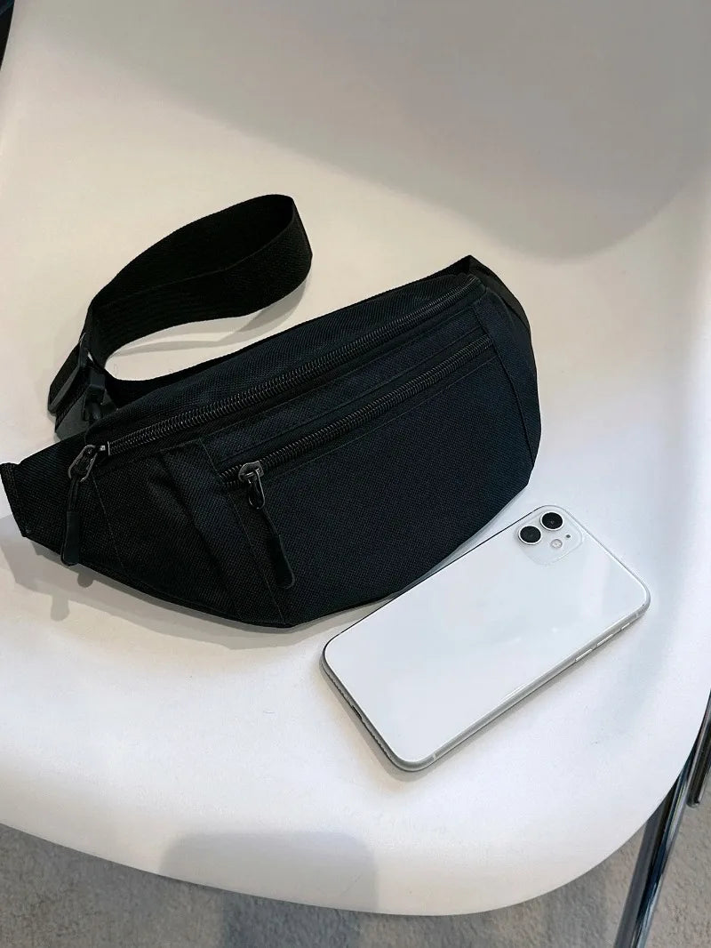 Fanny Pack Waist Bag Sports Festival Workout Traveling Running Large Crossbody Casual Hands-Free Wallets Waist Pack Phone Bag