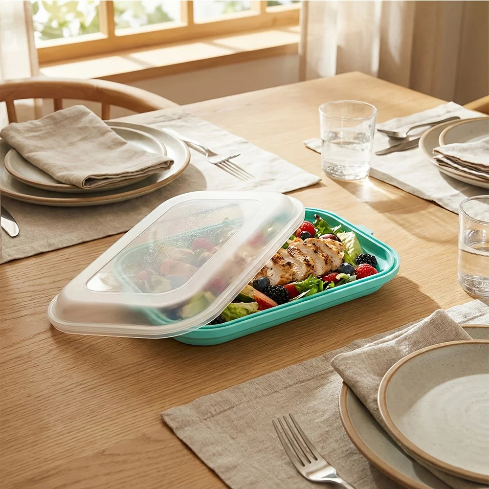 Silicone Food Storage Containers for Storing Various Ingredients, for Keeping Sausages, Cheese Fresh, Portable for Outdoor Use