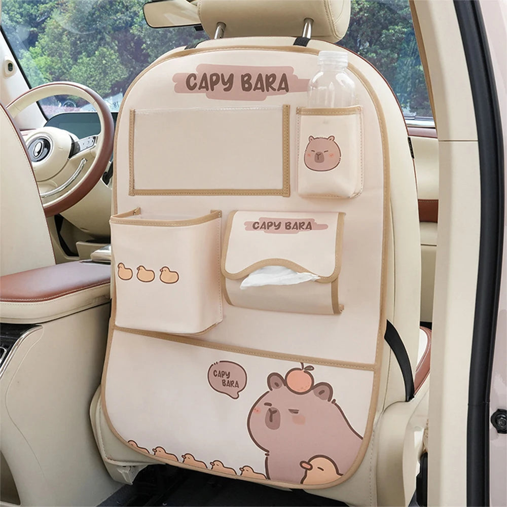 Car Seat Storage Organizer Seat Back Storage BagHanging Bags Car Stowing Tidying Pocket  Car Interior Accessories