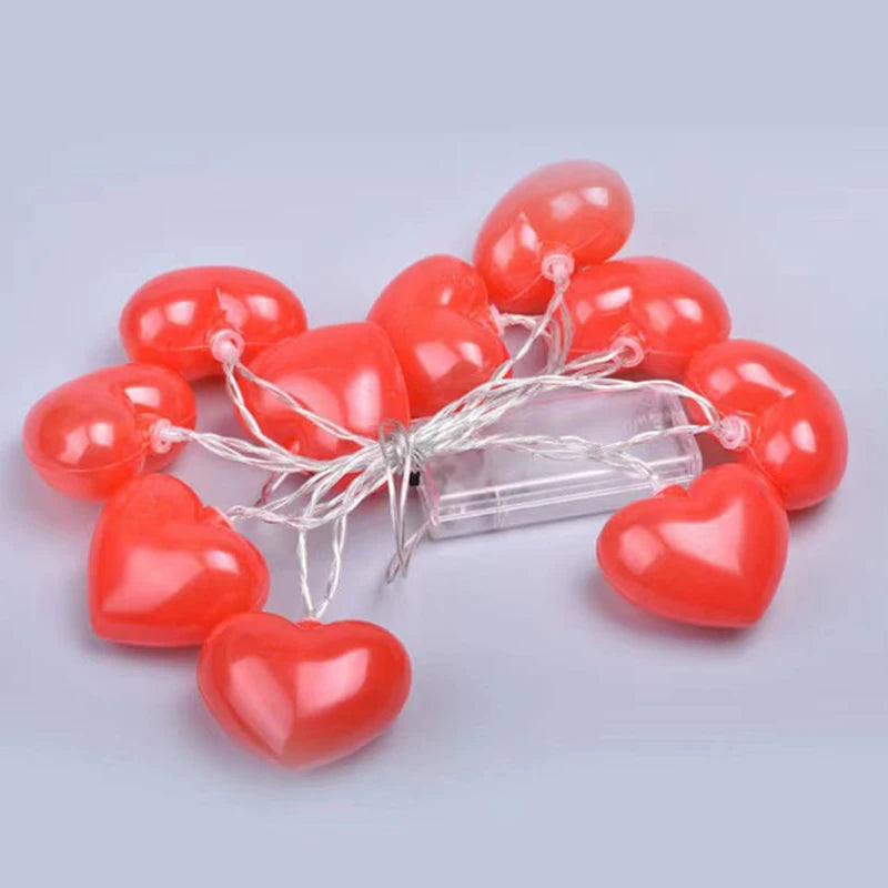 LED Light String Waterproof Outdoor Fairy Lamp Bedroom Garden Valentine's Day Birthday Wedding Party Decoration String Lights