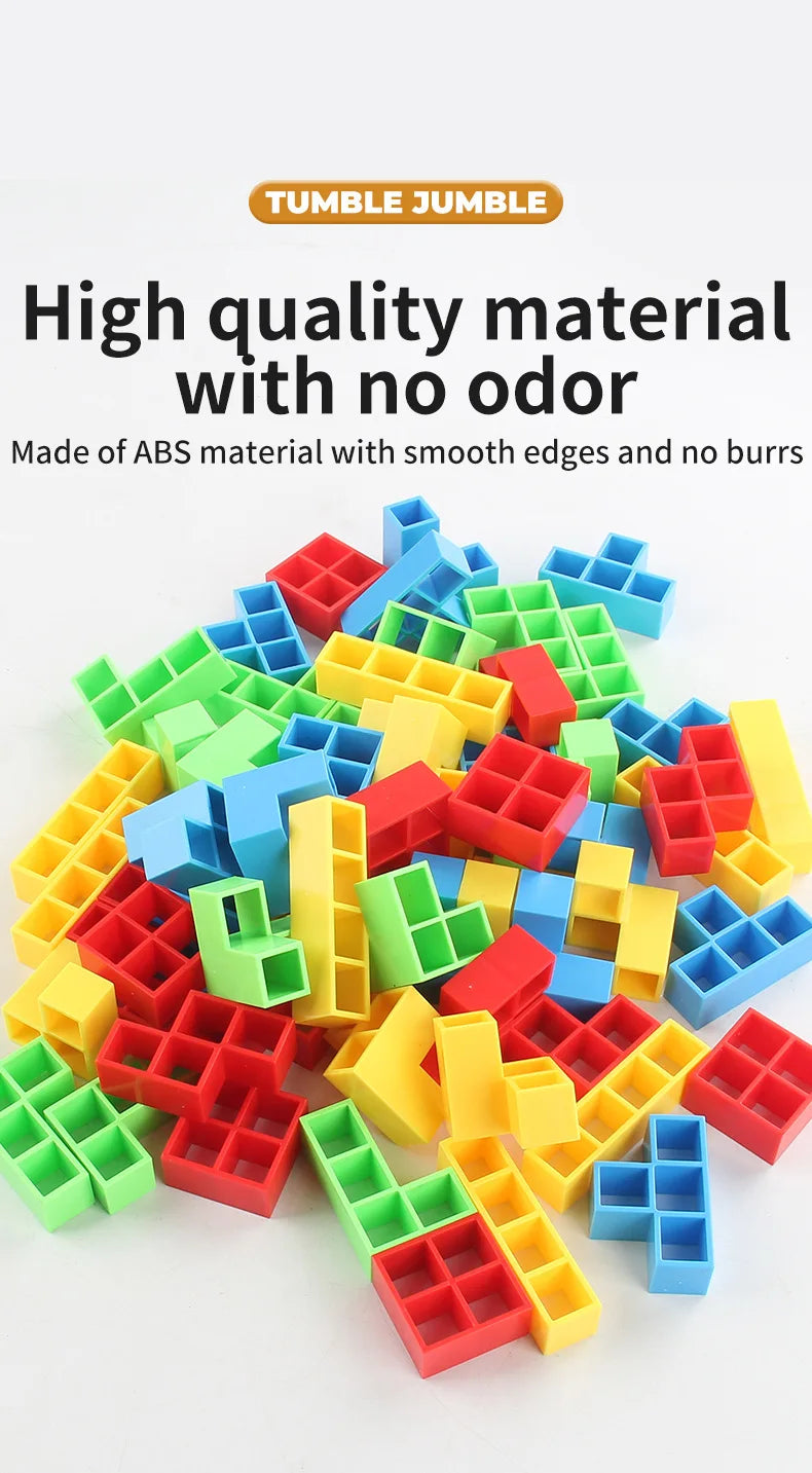 Balance Stacking Board Games Buliding Blocks Adults Kids Tower Block Bricks Toys For Boys Girls Puzzle Toy Family Parties Games