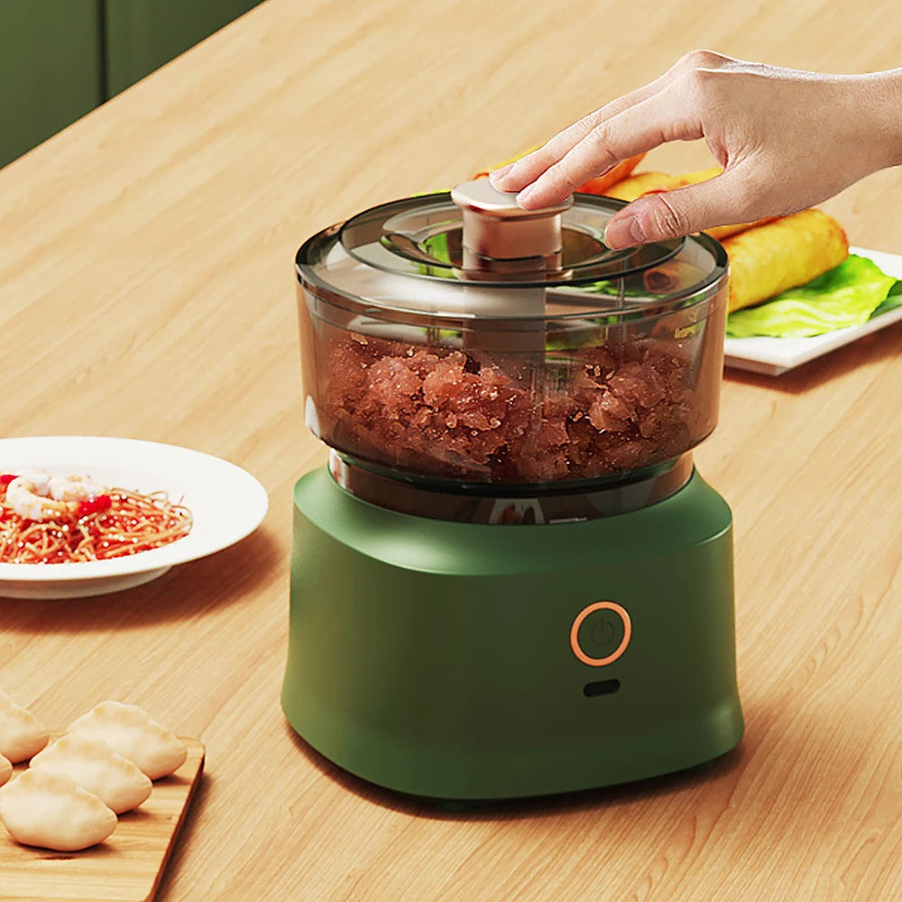 Electric Garlic Masher  USB Charging Portable Chopper Multi Function Meat Grinder Masher Machine Mini Garlic Vegetable Chopper