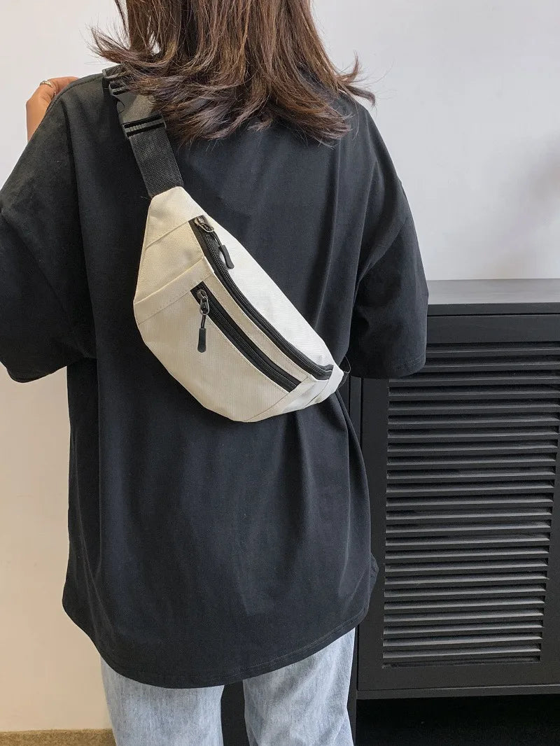 Fanny Pack Waist Bag Sports Festival Workout Traveling Running Large Crossbody Casual Hands-Free Wallets Waist Pack Phone Bag