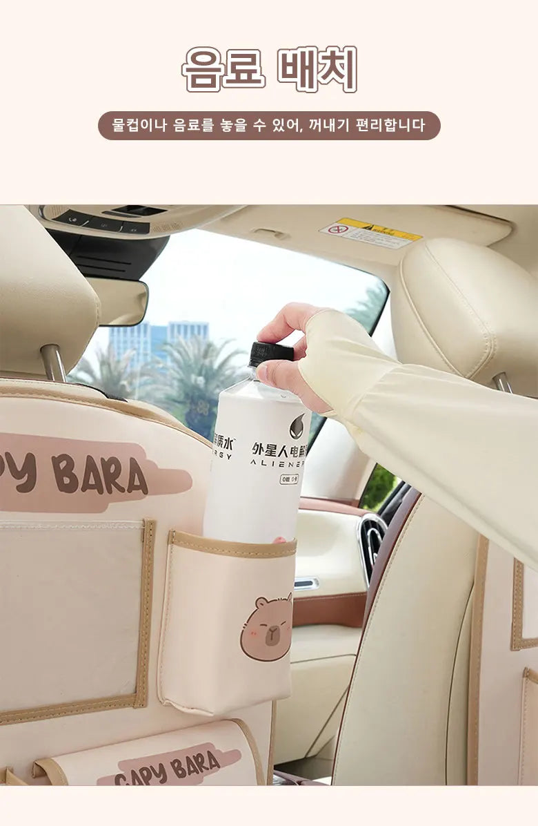 Car Seat Storage Organizer Seat Back Storage BagHanging Bags Car Stowing Tidying Pocket  Car Interior Accessories