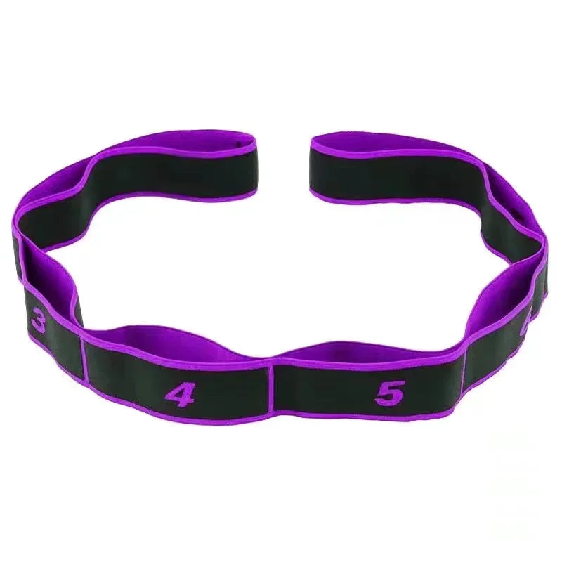 Elastic Yoga Stretching Strap Ballet Dance Leg Stretching Band Beginner Pilates Dance Gymnastics Loop Strap Belt Fitness Sport