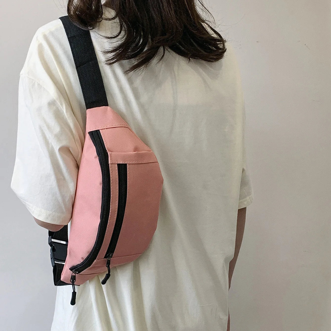 Fanny Pack Waist Bag Sports Festival Workout Traveling Running Large Crossbody Casual Hands-Free Wallets Waist Pack Phone Bag