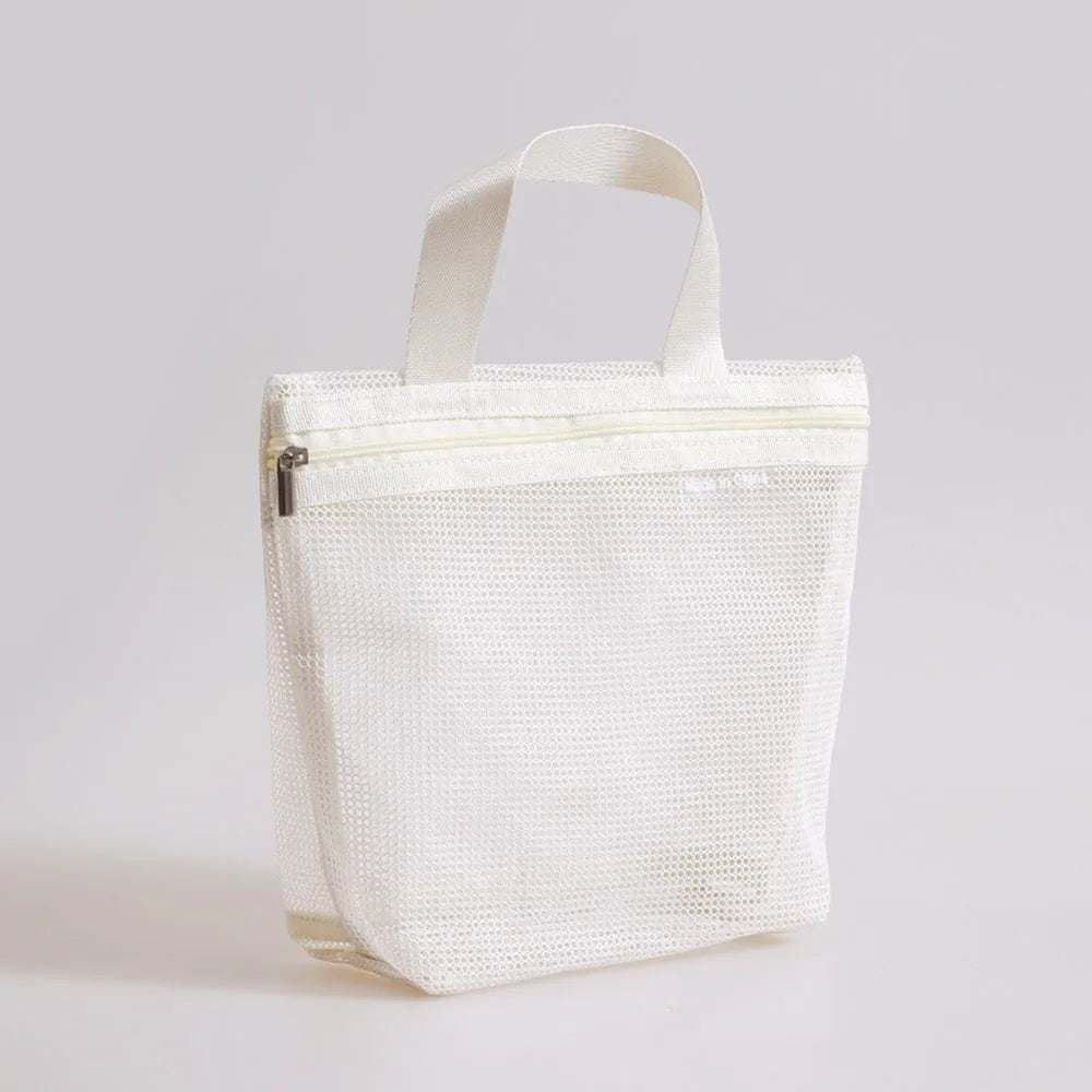 Portable Toiletry Storage Bags Mesh Travel Makeup Handheld Bags Makeup Underwear Storage Bag Travel Bag Toiletry Bag