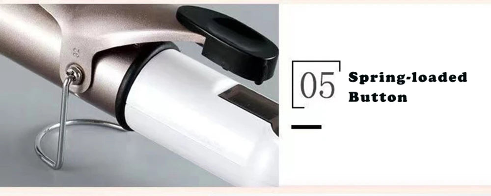 Hair Curling Iron 9mm 13mm 19mm 22mm 25mm 32mm 38mm Ceramic Hair Curler Electric Salon Styling Tool Crimping Iron