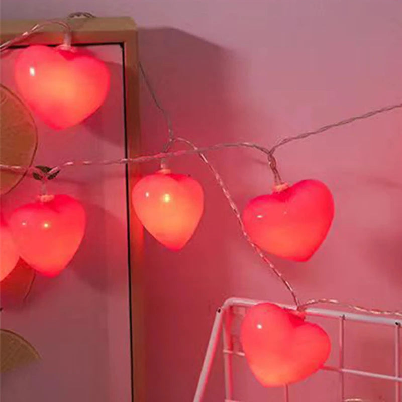 LED Light String Waterproof Outdoor Fairy Lamp Bedroom Garden Valentine's Day Birthday Wedding Party Decoration String Lights