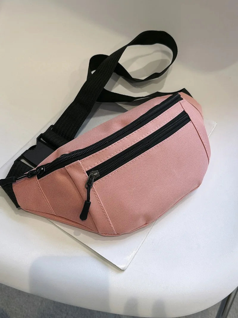 Fanny Pack Waist Bag Sports Festival Workout Traveling Running Large Crossbody Casual Hands-Free Wallets Waist Pack Phone Bag
