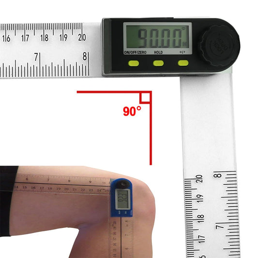 Electronic Digital Goniometer for Orthopaedics, Orthopedics, Chiropractic, Sports Medicine, Animal Science, Occupational Therapy
