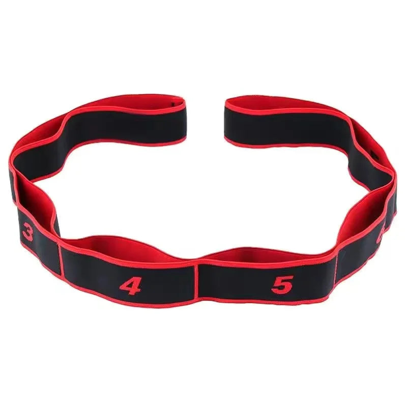 Elastic Yoga Stretching Strap Ballet Dance Leg Stretching Band Beginner Pilates Dance Gymnastics Loop Strap Belt Fitness Sport