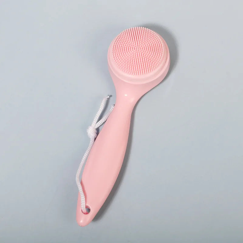 Silicone Facial Cleanser Wash Brush Soft Face Cleaning Massage Washing Skin Care Tool