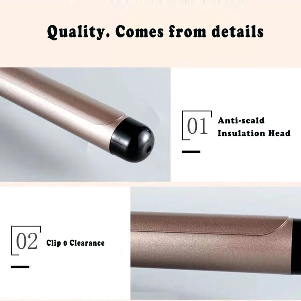 Hair Curling Iron 9mm 13mm 19mm 22mm 25mm 32mm 38mm Ceramic Hair Curler Electric Salon Styling Tool Crimping Iron