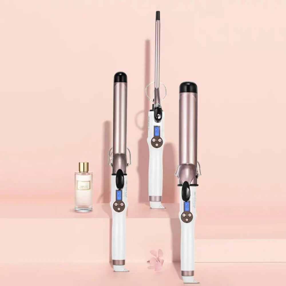 Hair Curling Iron 9mm 13mm 19mm 22mm 25mm 32mm 38mm Ceramic Hair Curler Electric Salon Styling Tool Crimping Iron